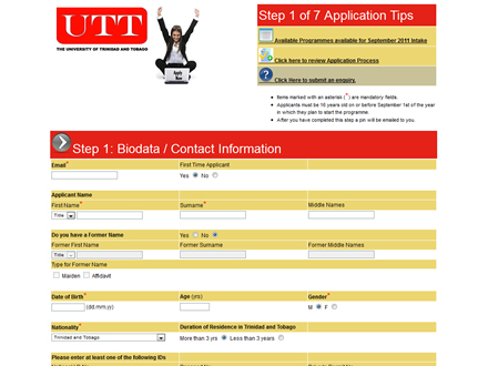 Career Highlight: The University of Trinidad and Tobago – Online Applications